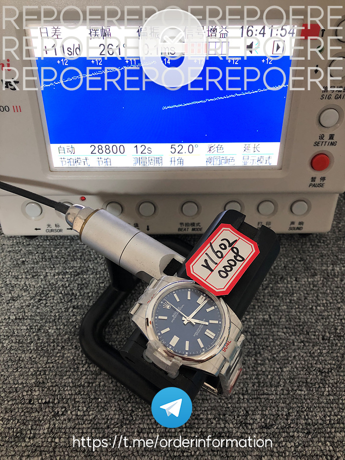 BP공장 롤렉스 오이스터퍼페츄얼 41 브라이트 블루 다이얼 3230무브먼트 BPF Rolex Oysterperpetual 41 Bright Blue Dial ref124300 출고 전 실물 검수사진 12