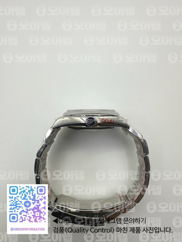 BP공장 롤렉스 오이스터퍼페츄얼 36 브라이트 블루 다이얼 3230무브먼트 BPF Rolex Oysterperpetual 36 Bright Blue Dial ref126000 출고 전 실물 검수사진 8