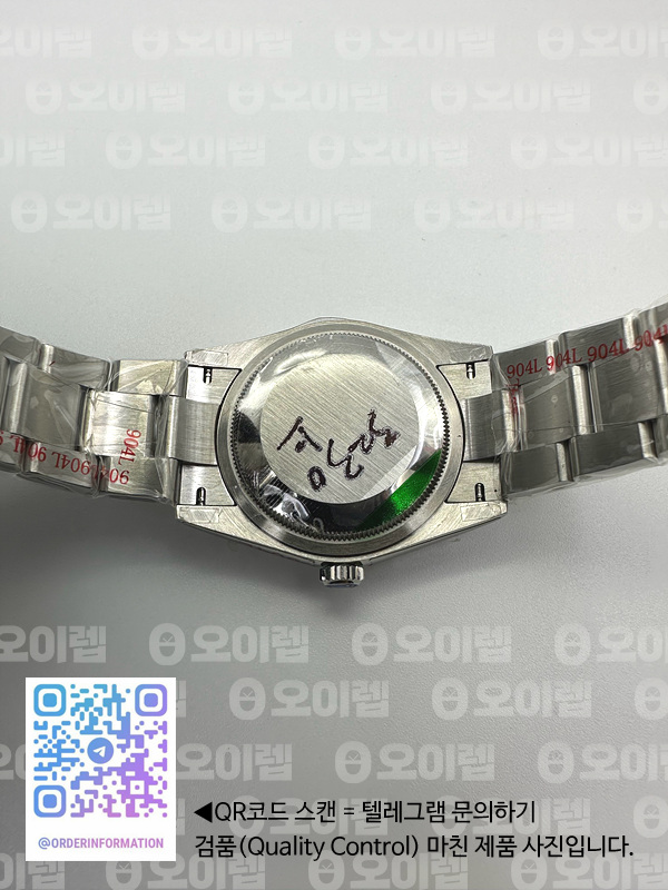 BP공장 롤렉스 오이스터퍼페츄얼 36 브라이트 블루 다이얼 3230무브먼트 BPF Rolex Oysterperpetual 36 Bright Blue Dial ref126000 출고 전 실물 검수사진 11