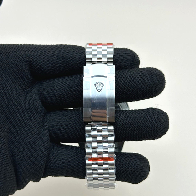GM공장 롤렉스 오이스터퍼페츄얼 41 스틸 블랙다이얼 바인덱스 쥬빌레브레이슬릿 VR3230 GMF Rolex Oyster Perpetual 41 Black Dial Jubilee Braelet 출고 전 실물 검수사진 6