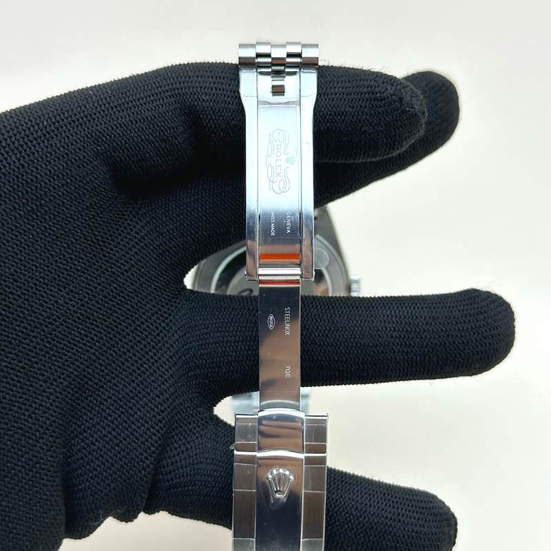 GM공장 롤렉스 오이스터퍼페츄얼 41 스틸 블랙다이얼 바인덱스 쥬빌레브레이슬릿 VR3230 GMF Rolex Oyster Perpetual 41 Black Dial Jubilee Braelet 출고 전 실물 검수사진 7