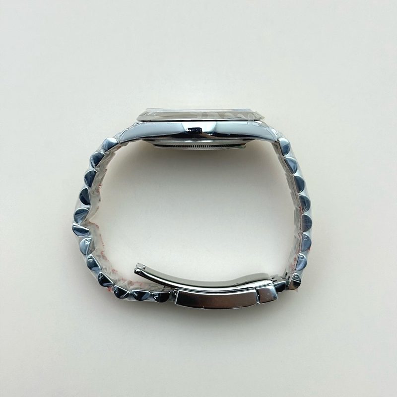 GM공장 롤렉스 오이스터퍼페츄얼 41 스틸 블랙다이얼 바인덱스 쥬빌레브레이슬릿 VR3230 GMF Rolex Oyster Perpetual 41 Black Dial Jubilee Braelet 출고 전 실물 검수사진 8