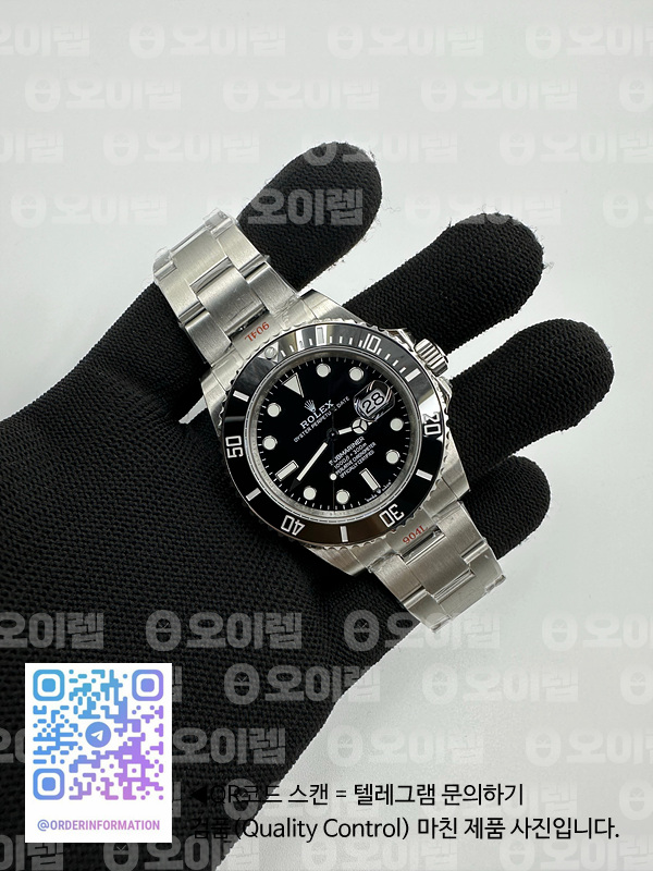 BP공장 롤렉스 서브마리너 41 블랙데이트 3235 Submariner 126610LN 41mm SS/SS Blk BPF A3235 출고 전 실물 검수사진 4