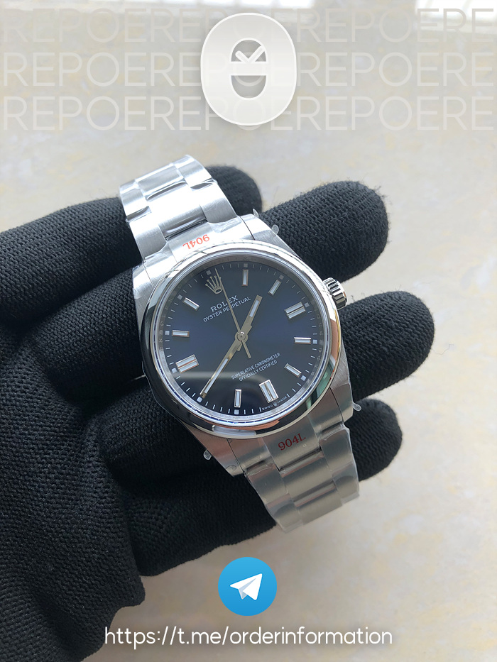 GM공장 오이스터 36미리 블루다이얼 3230 Oyster Perpetual 36mm 126000 GMF 1:1 Best Edition 904L Steel Blue Dial on SS Bracelet SA3230 출고 전 실물 검수사진 3
