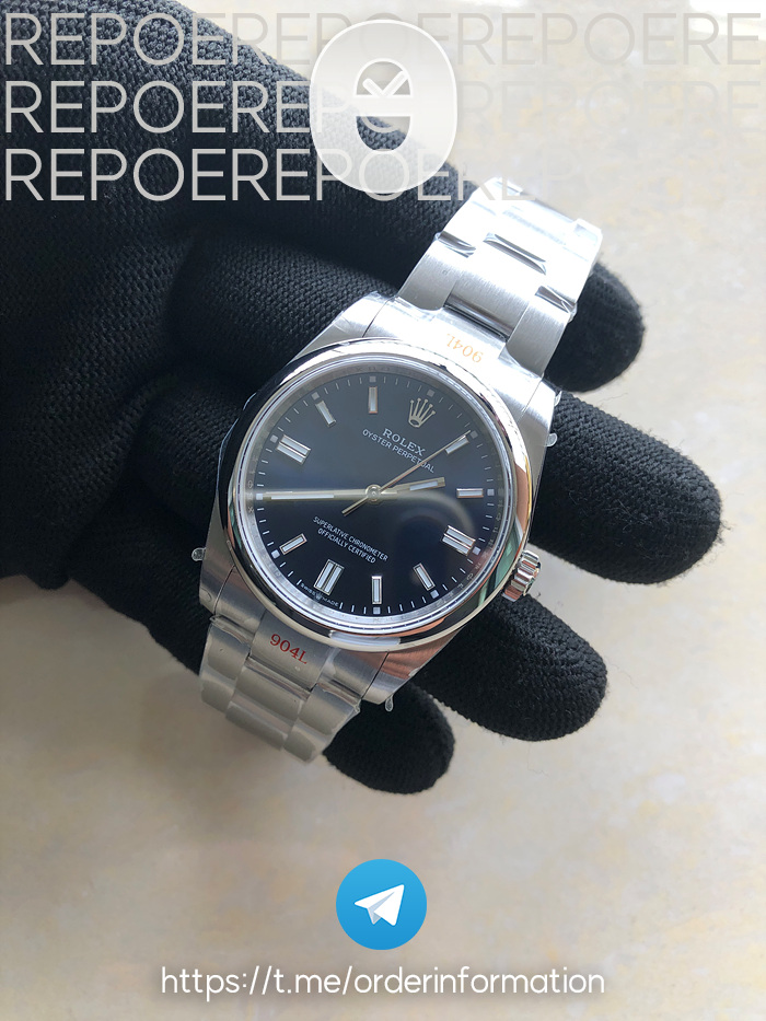 GM공장 오이스터 36미리 블루다이얼 3230 Oyster Perpetual 36mm 126000 GMF 1:1 Best Edition 904L Steel Blue Dial on SS Bracelet SA3230 출고 전 실물 검수사진 4