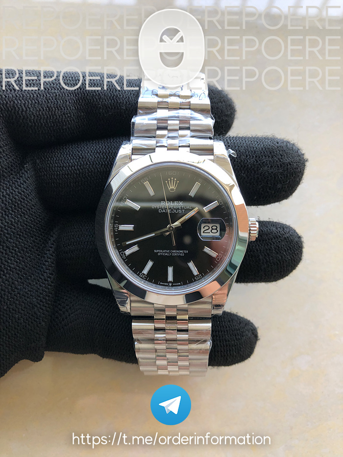 VS공장 롤렉스 데이저스트 41 블랙다이얼 3235 DateJust 41 126330 904L SS VSF 1:1 Best Edition Black Dial on Jubilee Bracelet VS3235