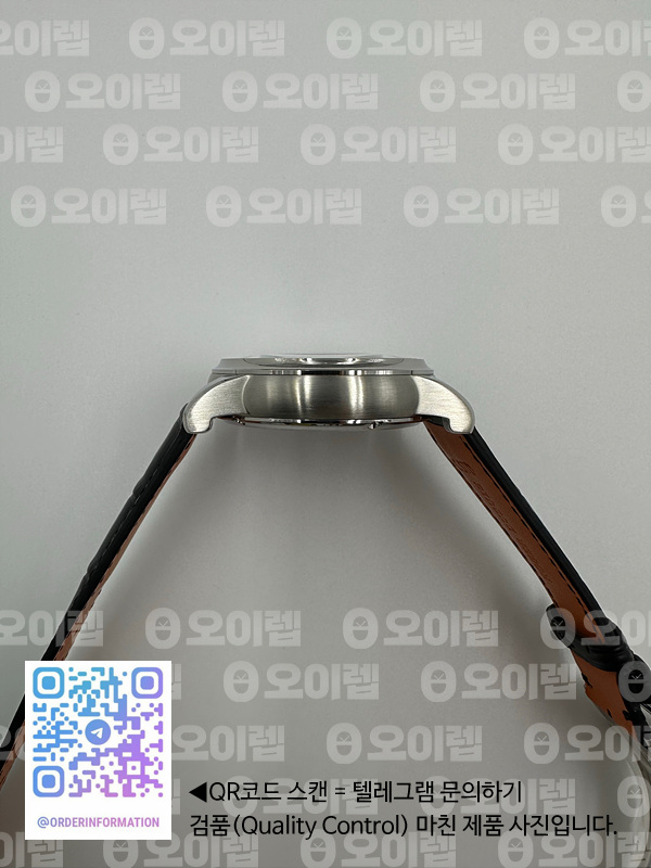 JB공장 오마쥬 플라잉 뚜르비용 화이트다이얼 가죽스트랩 Hommage Flying Tourbillon SS JBF Best Edition White Dial on Black Leather Strap 출고 전 실물 검수사진 8