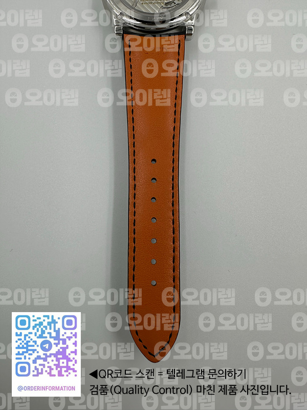 JB공장 오마쥬 플라잉 뚜르비용 화이트다이얼 가죽스트랩 Hommage Flying Tourbillon SS JBF Best Edition White Dial on Black Leather Strap 출고 전 실물 검수사진 11
