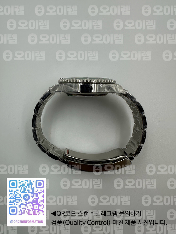 BP공장 롤렉스 서브마리너 41 그린 2813무브 28800진동 Submariner 41mm 126610 LV SS BP Best Edition Black Dial 출고 전 실물 검수사진 8