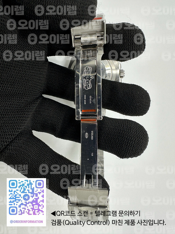 BP공장 롤렉스 서브마리너 41 그린 2813무브 28800진동 Submariner 41mm 126610 LV SS BP Best Edition Black Dial 출고 전 실물 검수사진 10