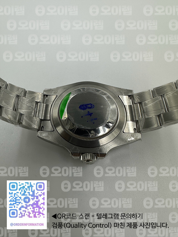 BP공장 롤렉스 서브마리너 41 그린 2813무브 28800진동 Submariner 41mm 126610 LV SS BP Best Edition Black Dial 출고 전 실물 검수사진 11