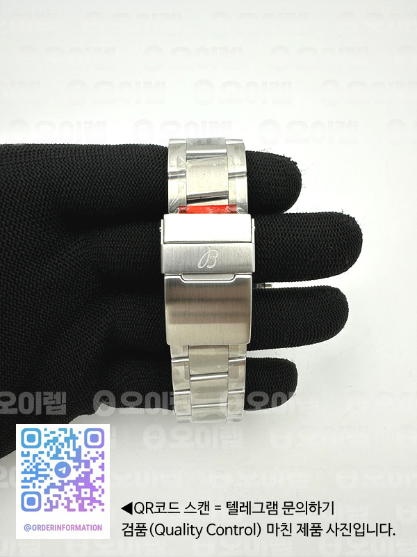B12공장 브라이틀링 내비타이머 블랙다이얼 Navitimer 8 SS B12 Best Edition Black dial On SS Bracelet A7750 출고 전 실물 검수사진 11