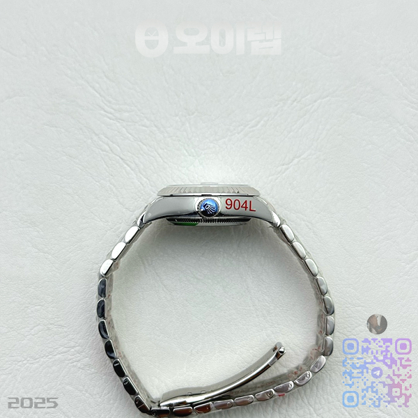 GM공장 롤렉스 레이디 데이저스트 28 스틸 화이트자개다이얼 다이아몬드인덱스 주빌레브레이슬릿 DJ Ladies 28mm Jub Flt 904L SS/SS M-Wht/Dia GMF A2671 출고 전 실물 검수사진 9