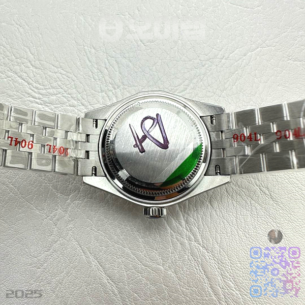 GM공장 롤렉스 레이디 데이저스트 28 스틸 화이트자개다이얼 다이아몬드인덱스 주빌레브레이슬릿 DJ Ladies 28mm Jub Flt 904L SS/SS M-Wht/Dia GMF A2671 출고 전 실물 검수사진 10