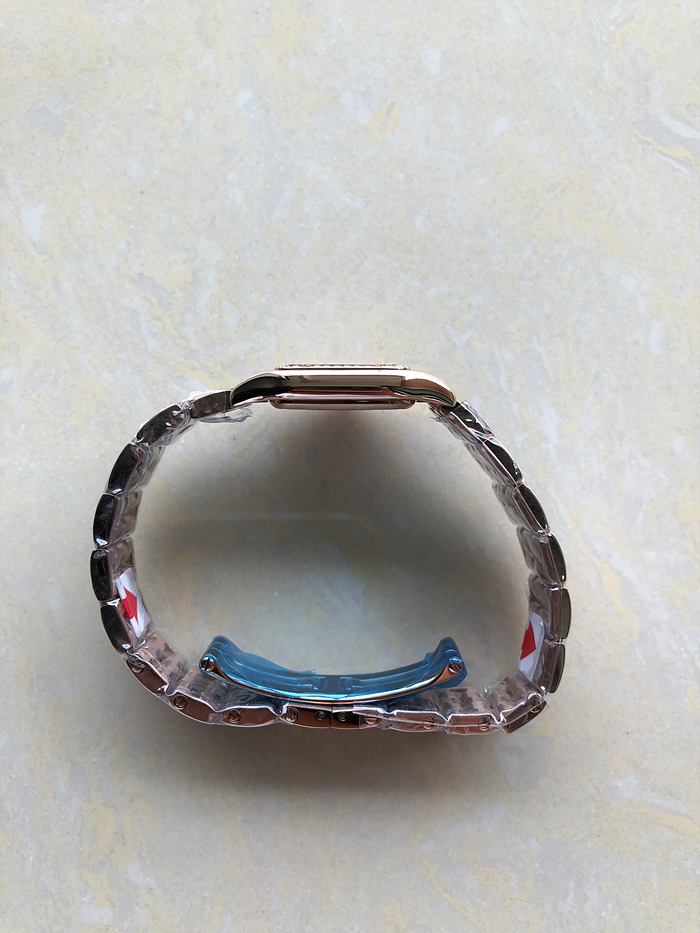 BV공장 까르띠에 팬더 22 로즈골드금통 다이아몬드베젤 화이트다이얼 브레이슬릿 Panthère 22mm BVF 1:1 Best Edition RG White Dial Diamonds Bezel on RG Bracelet Ronda Quartz 출고 전 실물 검수사진 8