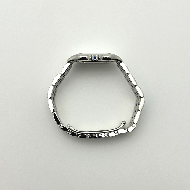 BV공장 까르띠에 팬더 27 스틸 화이트다이얼 브레이슬릿 Panthère 27mm BVF 1:1 Best Edition SS White Dial on SS Bracelet Ronda Quartz 출고 전 실물 검수사진 8