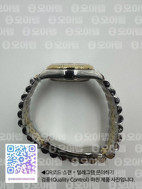 BP공장 롤렉스 레이디 데이저스트 31 옐로우골드콤비 실버다이얼 다이아몬드인덱스 주빌레브레이슬릿 DJ Midsize 31mm Jub Flt YG/SS Silv/Dia BPF A2824 출고 전 실물 검수사진 8