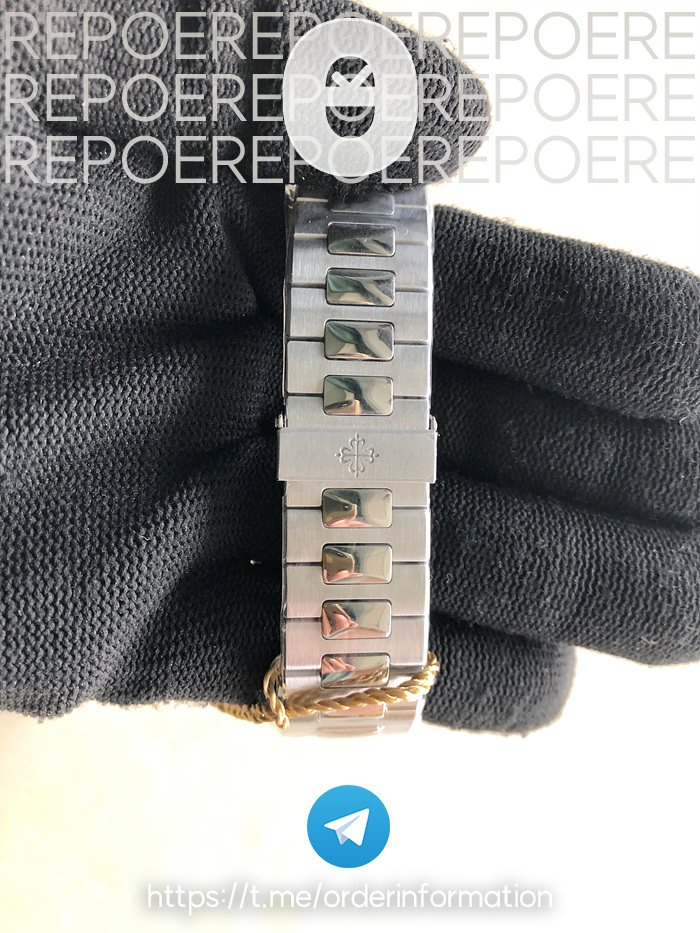PP공장 V4 파텍필립 노틸러스 5711/A 스틸 그린다이얼 324CS Nautilus 5711/1A PPF 1:1 Best Edition Green Textured Dial on SS Bracelet 324CS V4 PPF공장 출고 전 실물 검수사진 9