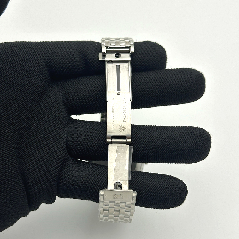 HR공장 오메가 드 빌 36.8 스틸 화이트다이얼 브레이슬릿 De Ville 36.8mm SS HRF 1:1 Best Edition Silver Dial SS Marker on SS Bracelet A2824 출고 전 실물 검수사진 7