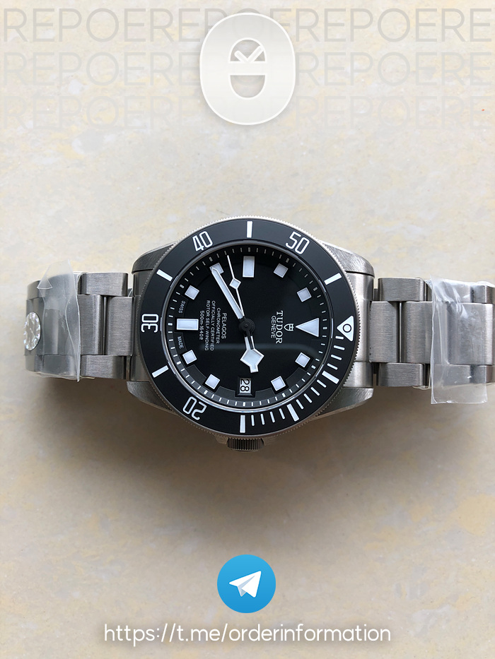 ZF공장 튜더 펠라고스 블랙 티타늄 브레이슬릿 Black Pelagos ZF 1:1 Best Edition on Titanium Bracelet A2824 V5 출고 전 실물 검수사진 4