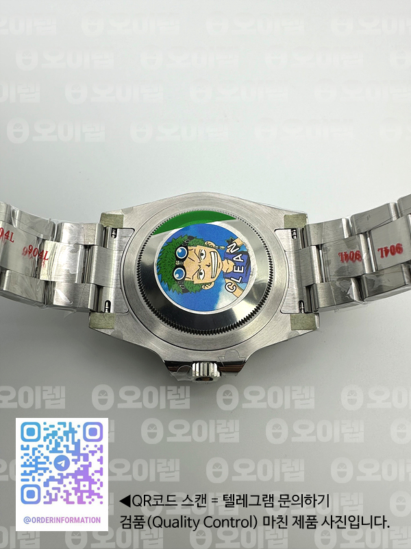 CLEAN공장 롤렉스 GMT마스터2 블랙 오이스터브레이슬릿 클린공장 GMT Master II 116710 LN 904L SS Clean Factory 1:1 Best Edition on Oyster Bracelet VR3186 CHS 클린 출고 전 실물 검수사진 12