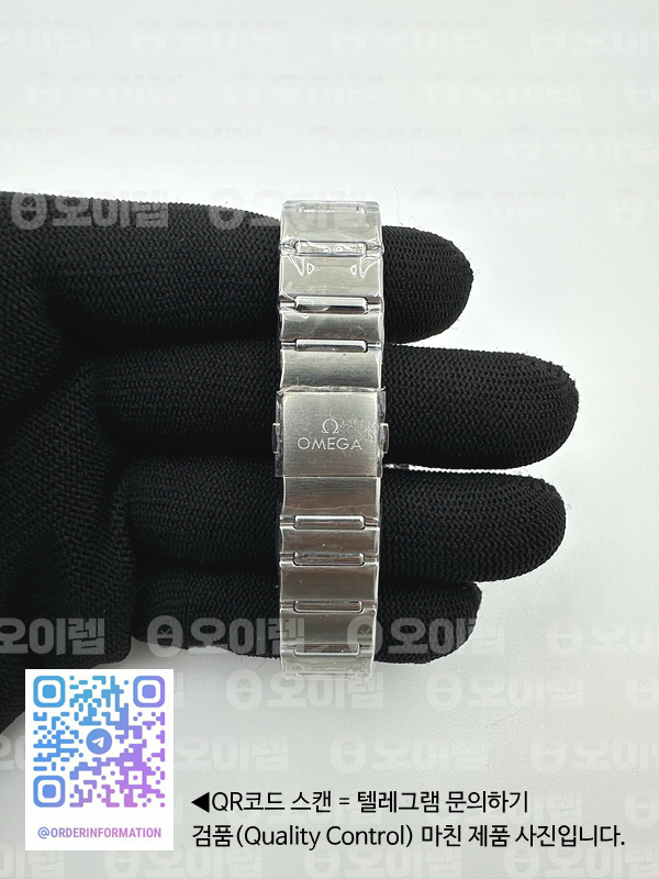 TWS공장 오메가 컨스텔레이션 29 스틸 그레이다이얼 다이아몬드인덱스 브레이슬릿 Constellation 29mm SS/SS Grey/Dia TWSF A8700 출고 전 실물 검수사진 11