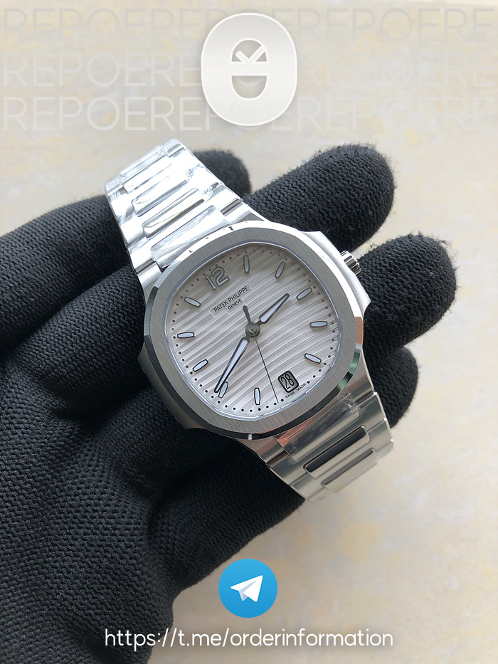 3K공장 파텍필립 노틸러스 레이디 35 7118 스틸 화이트다이얼 브레이슬릿 Nautilus Ladies 7118 35mm SS/SS Wht/Stk 3KF A324 출고 전 실물 검수사진 3