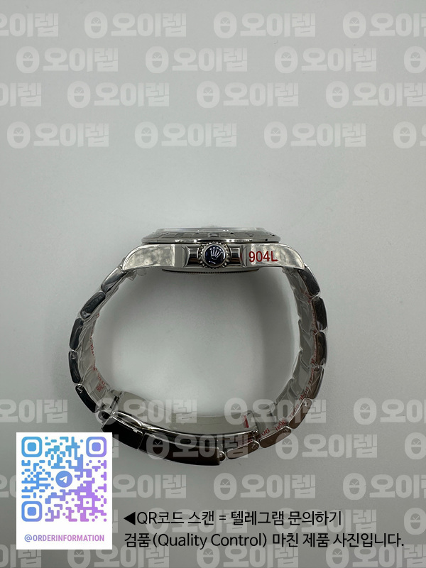 GM공장 롤렉스 익스플로러2 스틸 화이트다이얼 브레이슬릿 Explorer II 42mm 226570 Black 904L SS GMF 1:1 Best Edition White Dial on Bracelet VR3285 CHS 출고 전 실물 검수사진 7