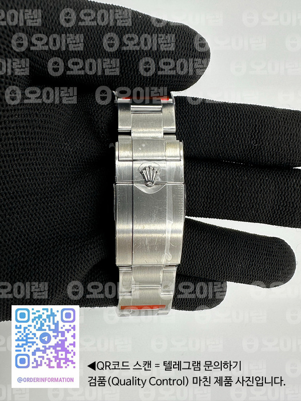 GM공장 롤렉스 익스플로러2 스틸 화이트다이얼 브레이슬릿 Explorer II 42mm 226570 Black 904L SS GMF 1:1 Best Edition White Dial on Bracelet VR3285 CHS 출고 전 실물 검수사진 9