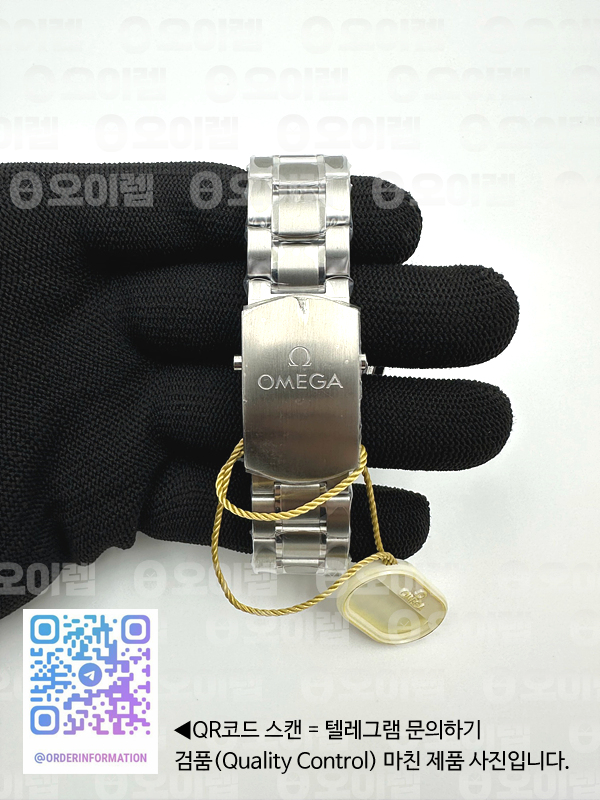 BBT공장 오메가 스피드마스터 문워치 스틸 화이트다이얼 브레이슬릿 Speedmaster Moonwatch SS/SS White BTF A9900 출고 전 실물 검수사진 11