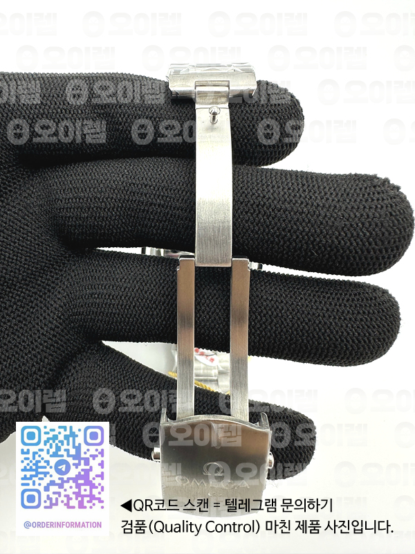 BBT공장 오메가 스피드마스터 문워치 스틸 화이트다이얼 브레이슬릿 Speedmaster Moonwatch SS/SS White BTF A9900 출고 전 실물 검수사진 12