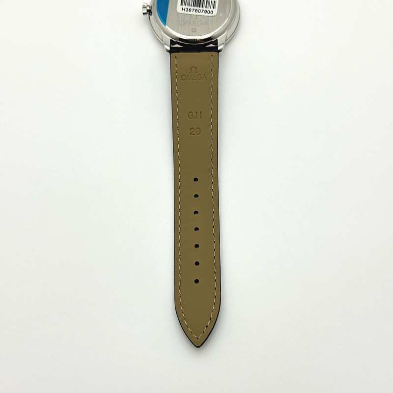 TWS공장 오메가 드 빌 스틸 화이트다이얼 블루인덱스 가죽스트랩 De Ville SS TWF 1:1 Best Edition Silver Dial Blue Markers on Black Leather Strap MIYOTA 9015 출고 전 실물 검수사진 10