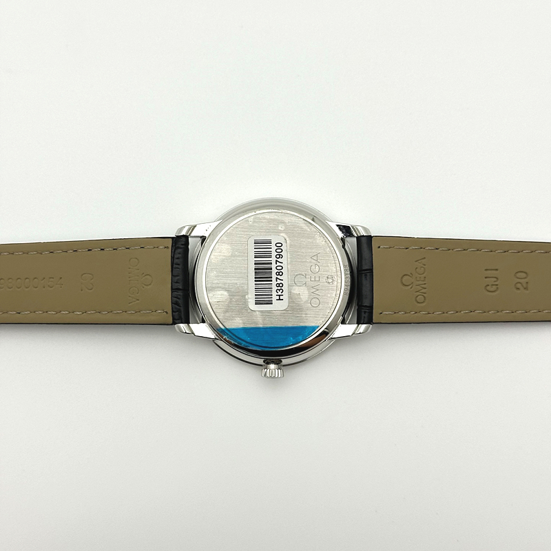 TWS공장 오메가 드 빌 스틸 화이트다이얼 블루인덱스 가죽스트랩 De Ville SS TWF 1:1 Best Edition Silver Dial Blue Markers on Black Leather Strap MIYOTA 9015 출고 전 실물 검수사진 12