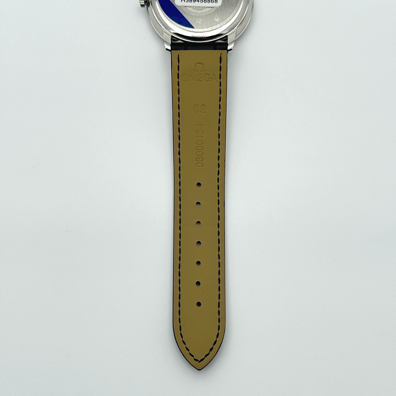 TWS공장 오메가 드 빌 스틸 그레이다이얼 실버인덱스 가죽스트랩 De Ville SS TWF 1:1 Best Edition Deep Blue Dial on Black Leather Strap MIYOTA 9015 출고 전 실물 검수사진 10