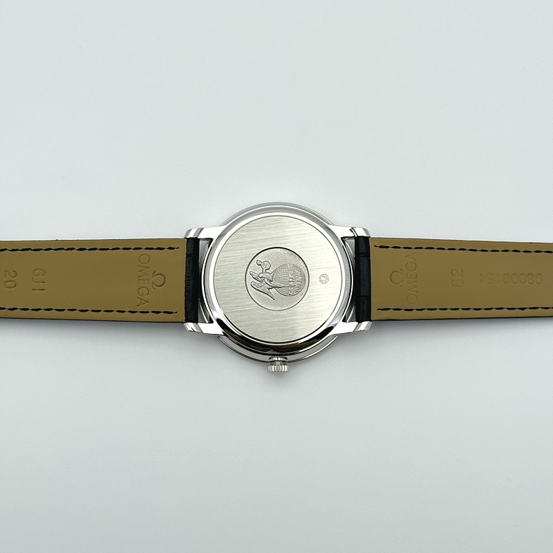 TWS공장 오메가 드 빌 스틸 그레이다이얼 실버인덱스 가죽스트랩 De Ville SS TWF 1:1 Best Edition Deep Blue Dial on Black Leather Strap MIYOTA 9015 출고 전 실물 검수사진 12