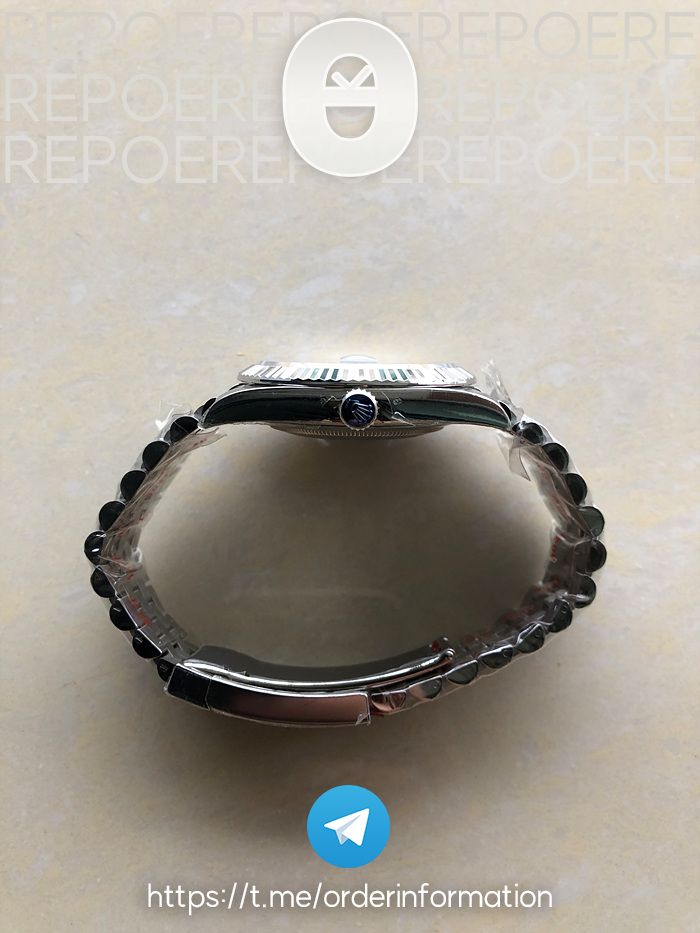 NTF공장 롤렉스 데이저스트 41 스틸 그레이다이얼 플루티드베젤 쥬빌레브레이슬릿 다크로듐 DateJust 41 126334 NTF 1:1 Best Edition 904L Steel Gray Stick Dial on Jubilee Bracelet VR3235 출고 전 실물 검수사진 6