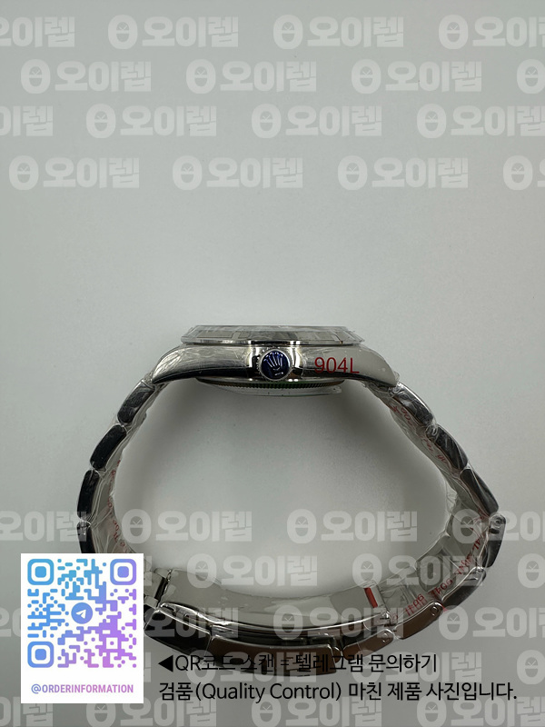 GM공장 롤렉스 익스플로러 36 신형 124270 스틸 브레이슬릿 Explorer 1 124270 36mm 904L SS/SS Blk GMF Asia VR3230 V2 출고 전 실물 검수사진 7