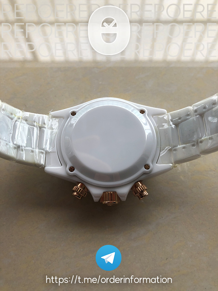 AET공장 롤렉스 풀세라믹 커스텀 데이토나 그린 Daytona AET White Ceramic Case and Bracelet Green Dial SA4130 출고 전 실물 검수사진 7
