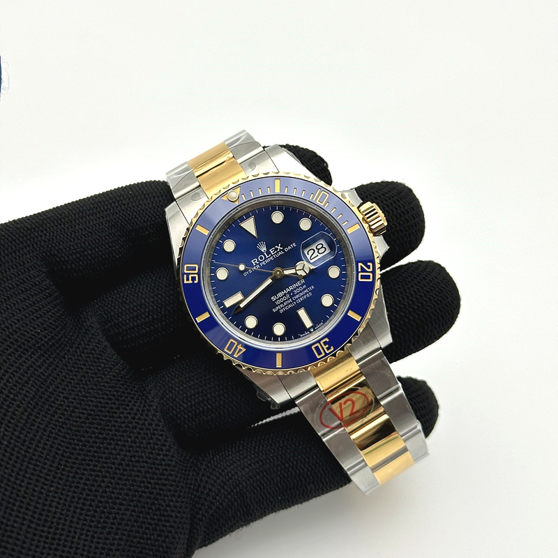 VS공장 롤렉스 서브마리너 41 신형 옐로우골드콤비 청콤 브레이슬릿 Submariner 126613LB 904 YG/SS Blue VSF VS3235 출고 전 실물 검수사진 4