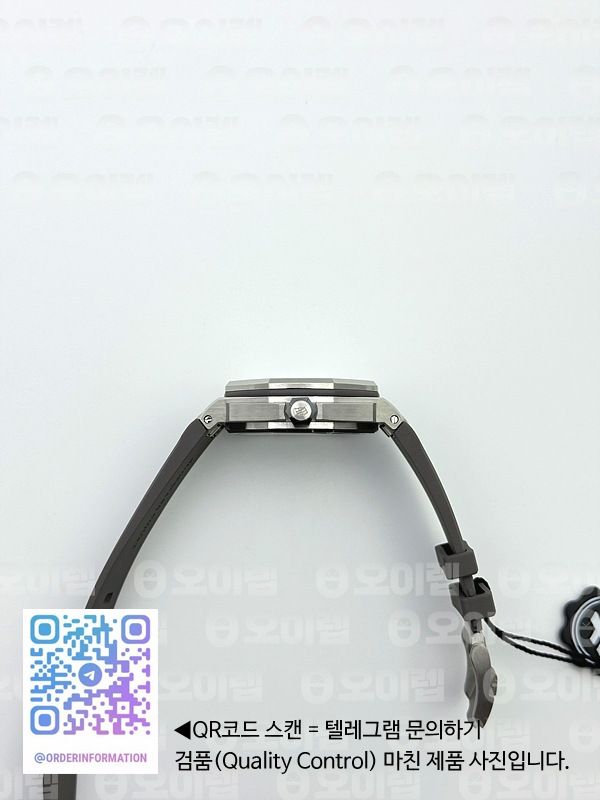 ZF공장 오데마피게 로얄오크 오프쇼어 다이버 15720 그레이다이얼 러버스트랩 Royal Oak Offshore Diver 15720 ZF 1:1 Best Edition Gray Dial on Gray Rubber Strap A4308 출고 전 실물 검수사진 9