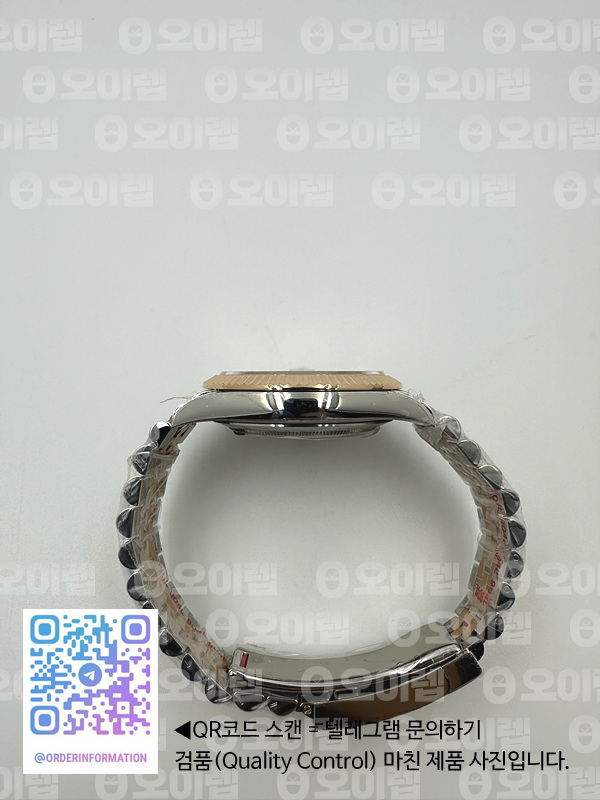 GM공장 롤렉스 데이저스트 41 로즈골드콤비 실버다이얼 플루티드베젤 다이아몬드인덱스 주빌레브레이슬릿 DJ2 41mm Jub Flt 904L RG/SS Silv/Dia GMF V2 VR3235 출고 전 실물 검수사진 9
