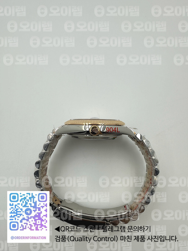 GM공장 롤렉스 데이저스트 41 로즈골드콤비 실버다이얼 플루티드베젤 다이아몬드인덱스 주빌레브레이슬릿 DJ2 41mm Jub Flt 904L RG/SS Silv/Dia GMF V2 VR3235 출고 전 실물 검수사진 10