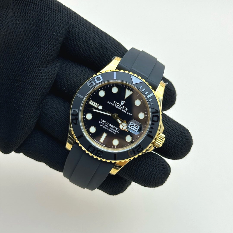 VS공장 롤렉스 요트마스터 42 옐로우골드금통 블랙다이얼 러버스트랩 YachtMaster 226658 42mm YG/RU Blk VSF VS3235 출고 전 실물 검수사진 5