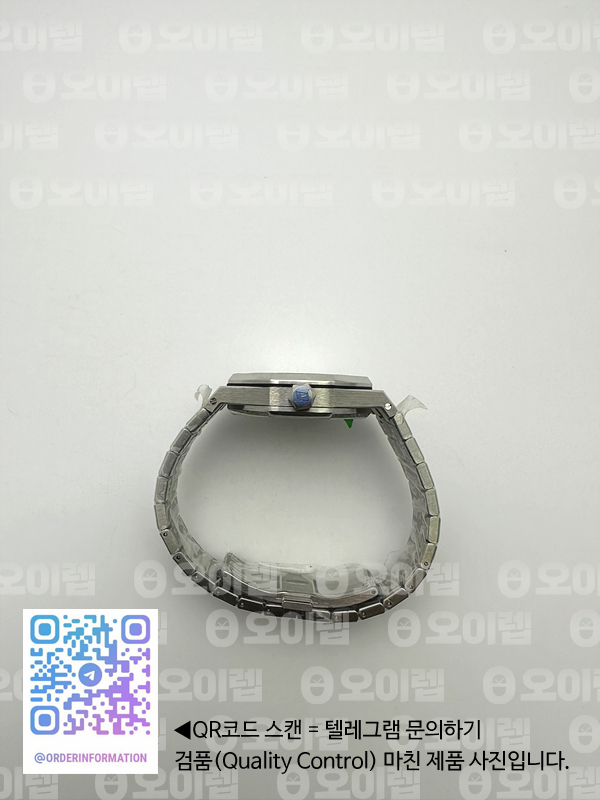B7공장 오데마피게 로얄오크 15551 스틸 화이트다이얼 브레이슬릿 Royal Oak 37mm 15551 Dia SS/SS White B7F MY9015 출고 전 실물 검수사진 10