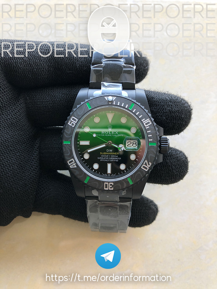 VS공장 롤렉스 서브마리너 DiW커스텀 그린그라데이션다이얼 브레이슬릿 SSubmariner DiW FC DLC/DLC G-Grn VSF VS3135 출고 전 실물 검수사진 3