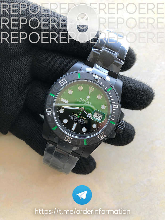 VS공장 롤렉스 서브마리너 DiW커스텀 그린그라데이션다이얼 브레이슬릿 SSubmariner DiW FC DLC/DLC G-Grn VSF VS3135 출고 전 실물 검수사진 4