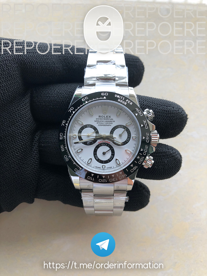 Noob공장 롤렉스 세라믹 데이토나 화이트다이얼 브레이슬릿 눕 Daytona 116500LN Noob 904L 1:1 Best Edition White Dial on 904L SS Bracelet SA4130 출고 전 실물 검수사진 1