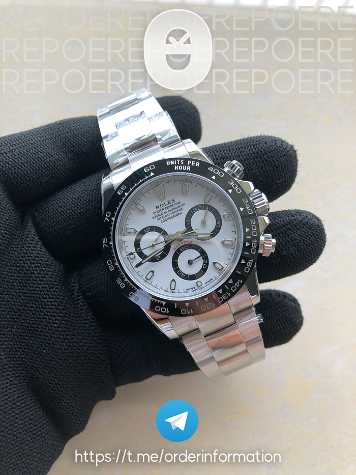 Noob공장 롤렉스 세라믹 데이토나 화이트다이얼 브레이슬릿 눕 Daytona 116500LN Noob 904L 1:1 Best Edition White Dial on 904L SS Bracelet SA4130 출고 전 실물 검수사진 2
