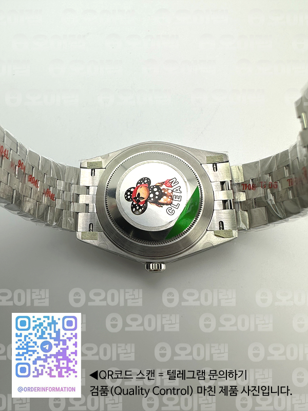 Clean공장 롤렉스 데이저스트 41 스틸 자개 다이아몬드 텐포인트다이얼 쥬빌레브레이슬릿 DJ Midsize DJ2 41mm Jub Flt 904L SS/SS M-Wht/Dia Clean VR3235 클린공장 출고 전 실물 검수사진 11