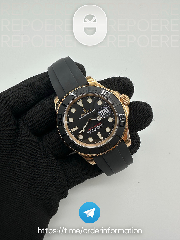 VS공장 롤렉스 요트마스터 40 에버로즈골드금통 블랙다이얼 러버스트랩 3135 116655 Rolex Yachtmaster 40 Rosegold Rubber Strap 출고 전 실물 검수사진 3